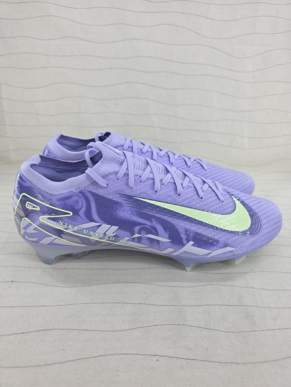 Nike Mens Mercurial Vapor 16 Elite FG Purple United 001 Soccer HF1605-500 Sz 13